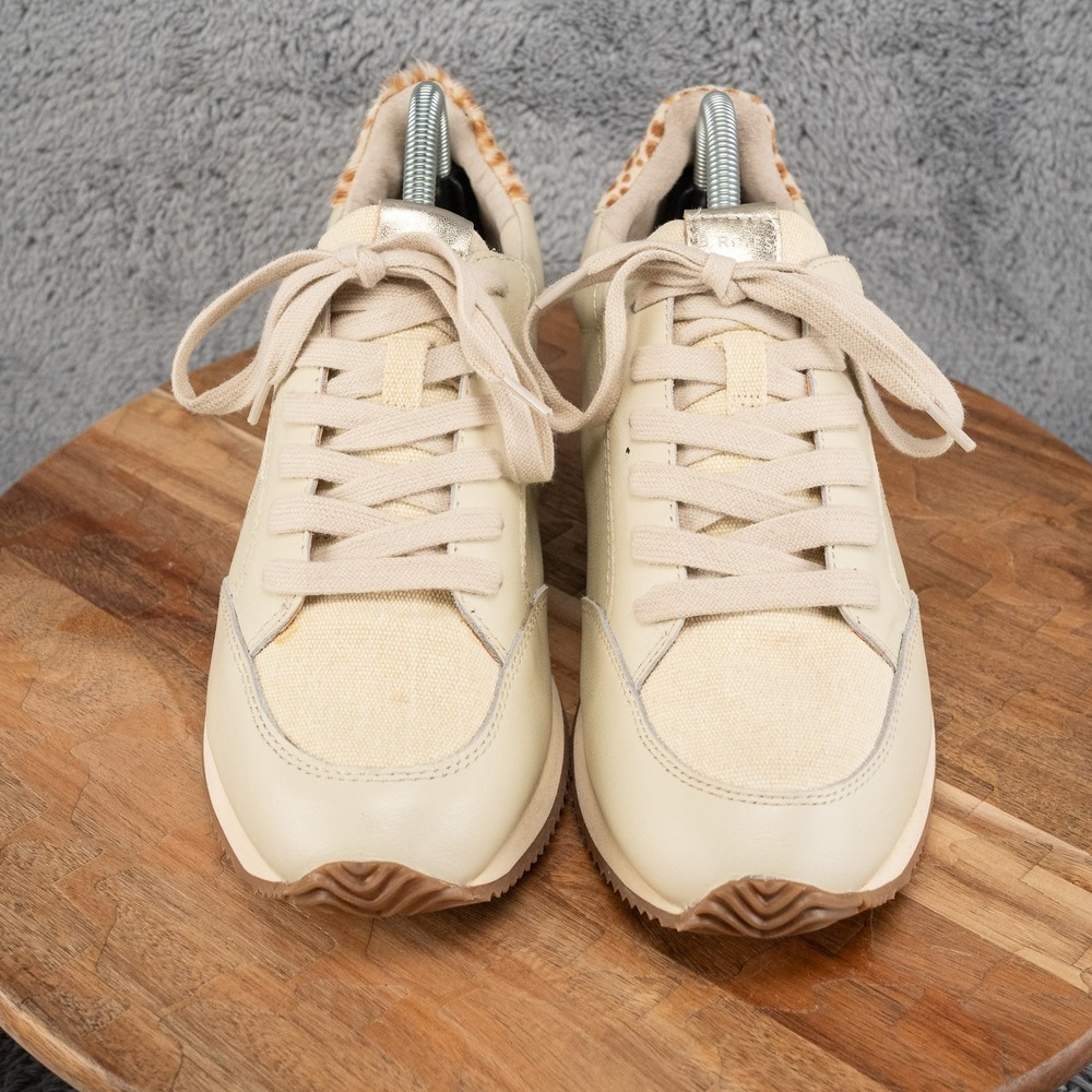 BIRDIES The Roadrunner LOW-TOP RETRO SNEAKERS in Dune Women's Size 9.5 Shoes - Picture 2 of 9